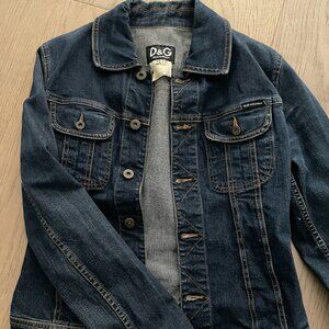 Dolce and Gabbana D&G Women's Blue Denim Jean Jacket Size XSMALL